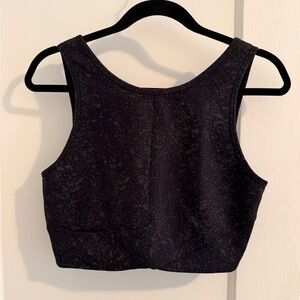 lululemon athletica Black Speckled Sports Bra